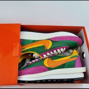 Nike Sacai Waffle ‘Pine Green’ Size 9.5